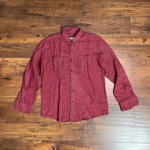 Worn, great cond. Benny gold flannel size Large